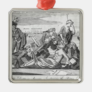 Der fähige Doktor oder Amerika-Schlucken Ornament Aus Metall