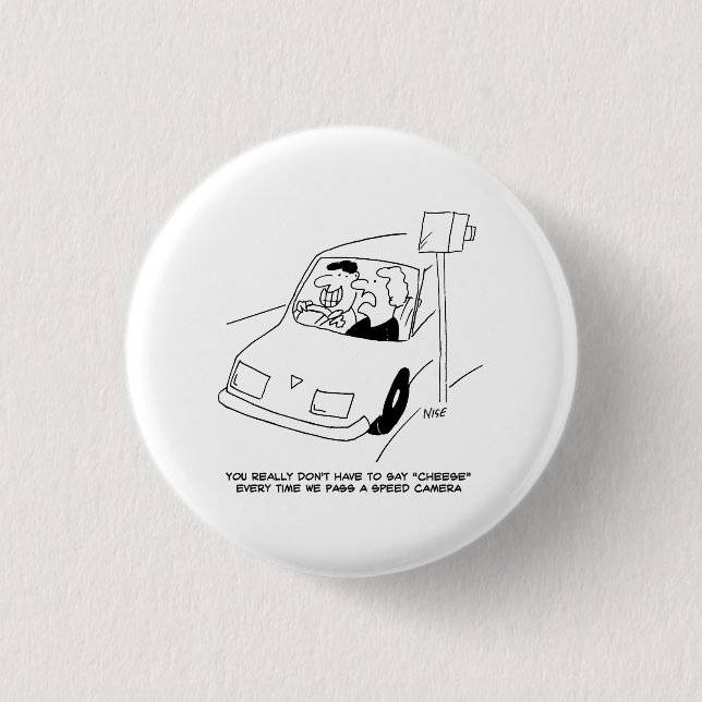 Der Fahrer sagt Käse, wenn er eine Geschwindigkeit Button (Vorderseite)
