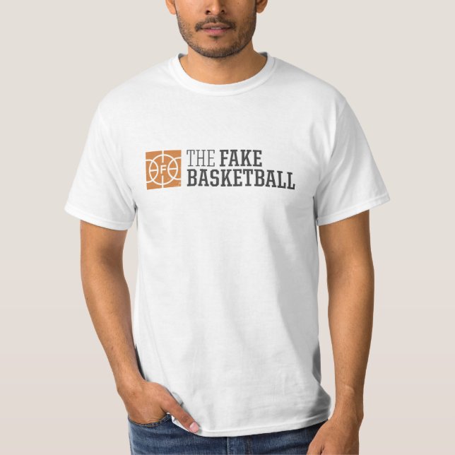 Der Fake-Basketball-T - Shirt (Vorderseite)