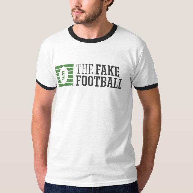 Der Fake-Fußball-Wecker-T - Shirt (Vorderseite)