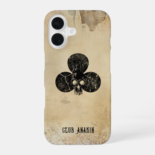 Der Fall Ace of Spades Case-Mate für iPhone 16 Hülle (Rückseite)