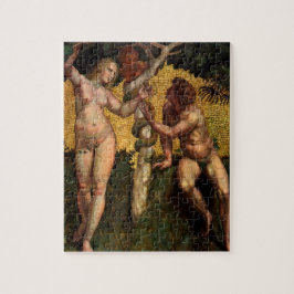 Der Fall - Adam und Abend von Raphael Sanzio Puzzle