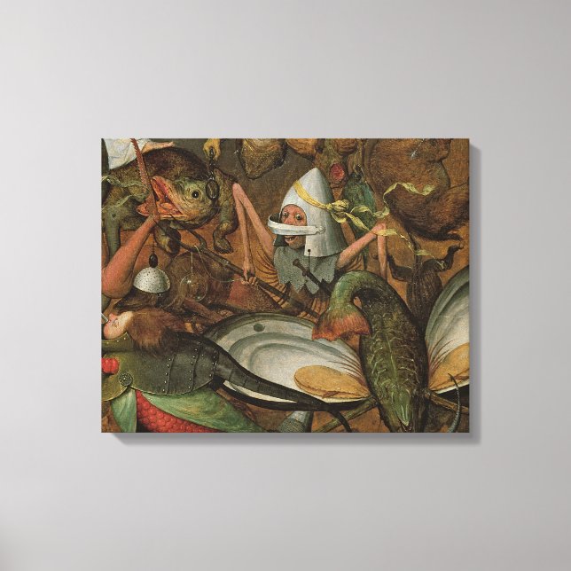 Der Fall der Engel der Rebellen, 1562 Leinwanddruck (Vorderseite)