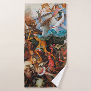 Der Fall der Engel der Rebellen, Pieter Bruegel Badehandtuch