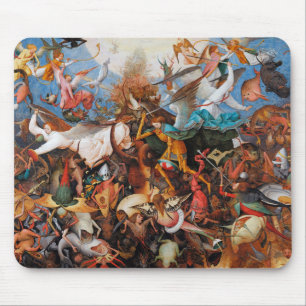 Der Fall der Engel der Rebellen, Pieter Bruegel Mousepad