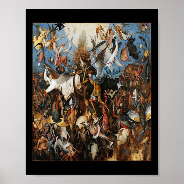 Der Fall der Engel der Rebellen Poster (Vorne)