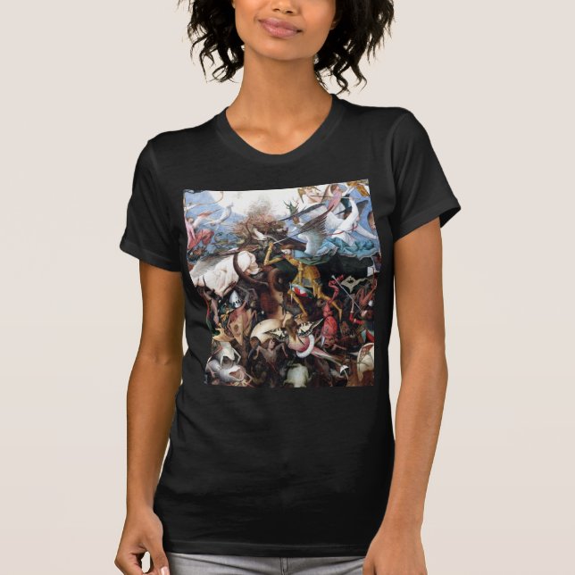 Der Fall der Rebellenengel durch Pieter Bruegel T-Shirt (Vorderseite)