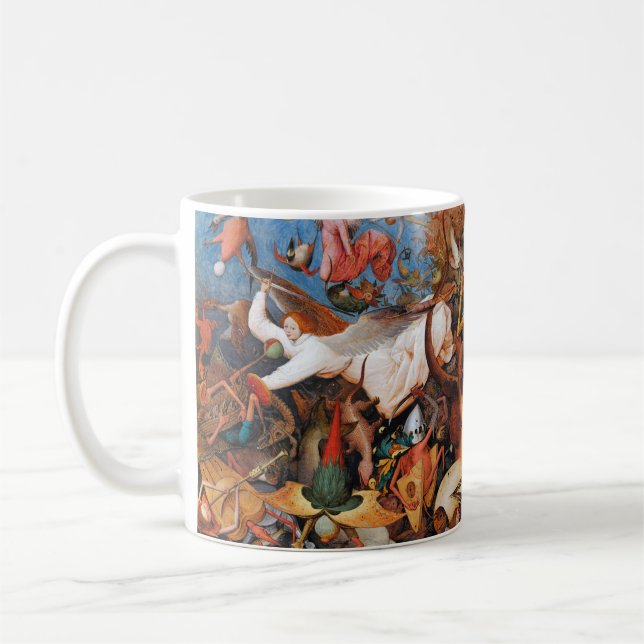 Der Fall der Rebellengel, Pieter Bruegel Kaffeetasse (Links)