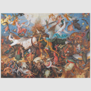 Der Fall der Rebellengel, Pieter Bruegel Seidenpapier