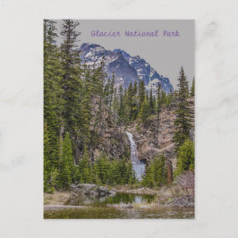 Der Fall des Adlers im Frühling Postkarte