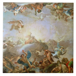 Der Fall des Giants, der Olymp, 1764 belagert (oi Fliese