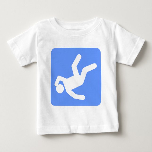 Der Fall des Menschen - Baby Blue T-shirt (Vorderseite)