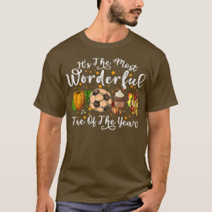 Der Fall-Fußballball-Ball Niedlich die schönste de T-Shirt
