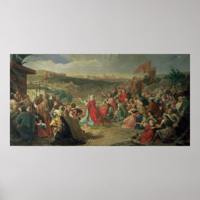 Der Fall Granadas 1492, 1890 Poster (Vorne)