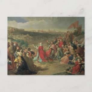 Der Fall Granadas 1492, 1890 Postkarte