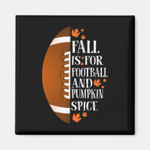 Der Fall ist für Fußball und Pumpkin Gewürzspiel T Magnet