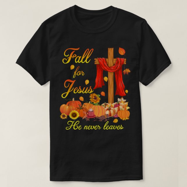 Der Fall ist für Jesus, der nie Christliche Überze T-Shirt (Design vorne)