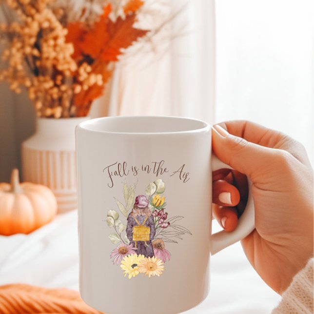 Der Fall ist In Air Boho Personalisierte Wasserfar Kaffeetasse (Von Creator hochgeladen)