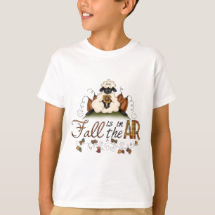 "Der Fall ist in der Luft" T - Shirt des Herbstsch