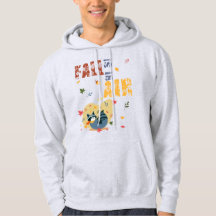 Der Fall ist in Luft mit schwindendem Raccoon