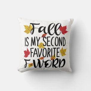 Der Fall ist mein zweiter Favorit für F-Word Kissen