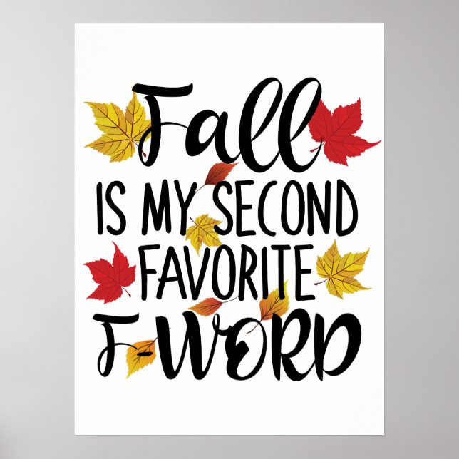 Der Fall ist mein zweiter Favorit für F-Word Poster (Vorne)