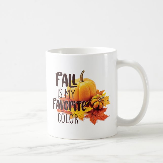 Der Fall ist meine Lieblingsfarbe Kaffeetasse (Rechts)