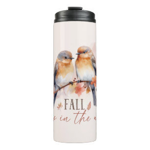 Der Fall liegt in der Luft - Niedliche Vögel und H Thermosbecher