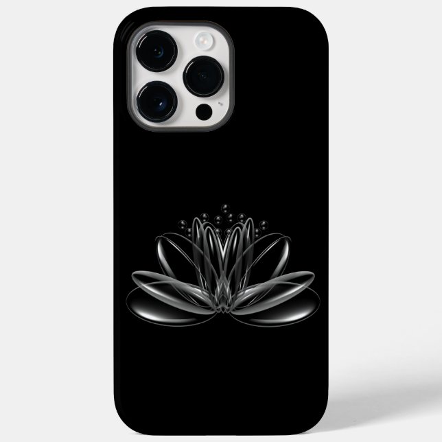 Der Fall Lotus Blume Case-Mate iPhone Hülle (Rückseite)