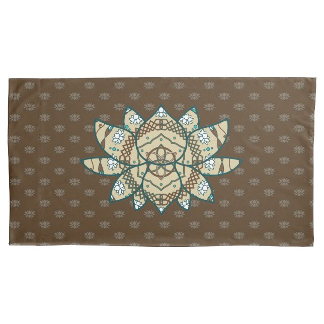 Der Fall Lotus Pillow Kissenbezug (Vorderseite)
