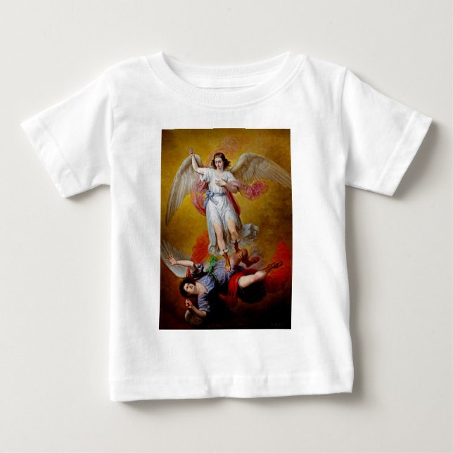 Der Fall Lucifers durch Antonio Maria Esquivel Baby T-shirt (Vorderseite)