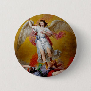 Der Fall Lucifers durch Antonio Maria Esquivel Button