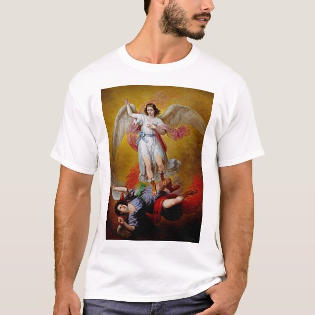 Der Fall Lucifers durch Antonio Maria Esquivel T-Shirt (Vorderseite)