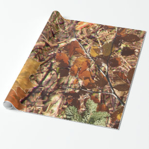 Der Fall-Natur-Camouflage-Tarnungs-Malerei des Geschenkpapier