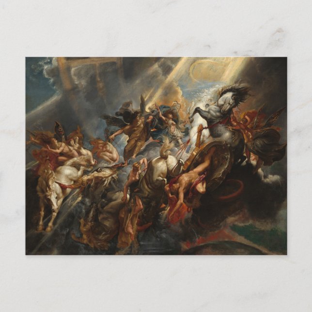 Der Fall Phaetons durch Peter Paul Rubens (1605) Postkarte (Vorderseite)