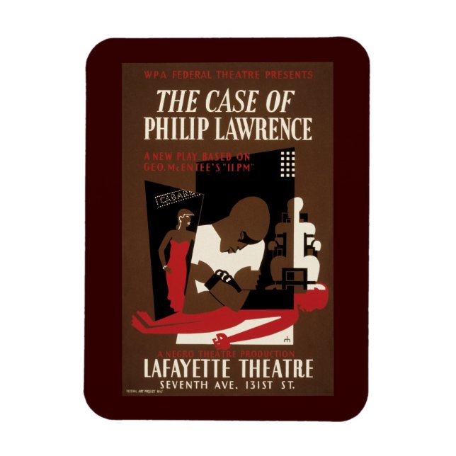 Der Fall Philip Lawrence Magnet (Vertikal)