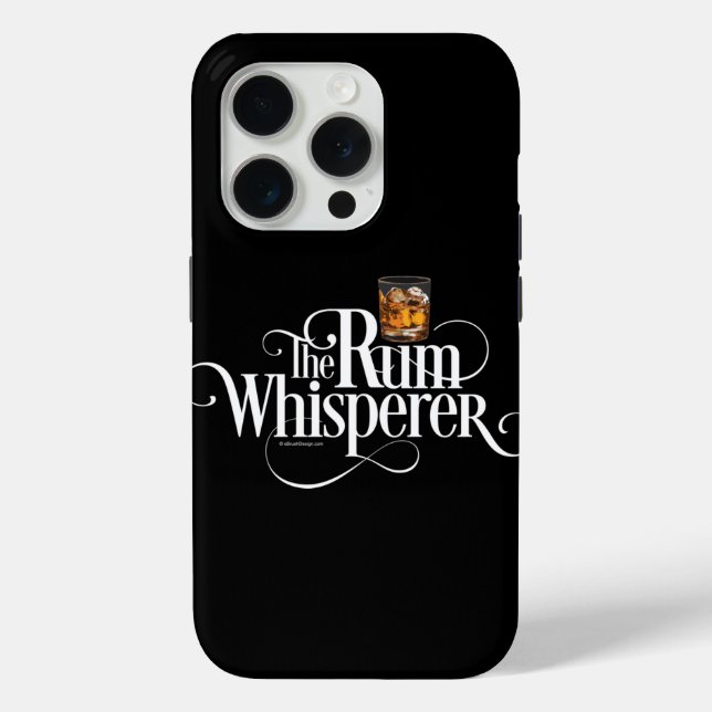 Der Fall Rum Whisperer Case-Mate iPhone Hülle (Rückseite)