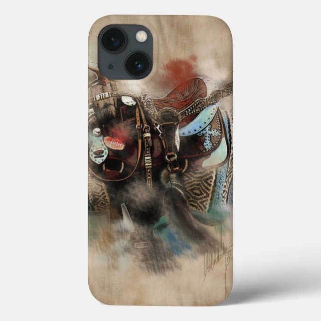 Der Fall Saddle - iPad Case-Mate iPhone Hülle (Rückseite)