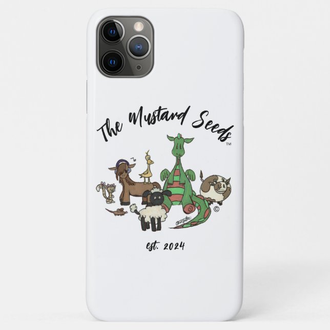 Der Fall Senf Seeds Phone Case-Mate iPhone Hülle (Rückseite)