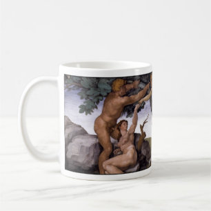 Der Fall und die Ausweisung aus dem Paradies Kaffeetasse