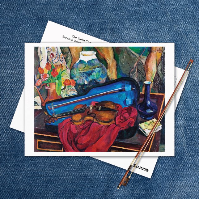 Der Fall Violine Suzanne Valadon Postkarte (Von Creator hochgeladen)