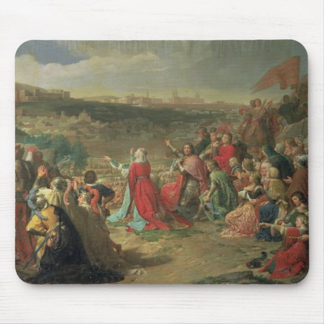 Der Fall von Granada im Jahre 1492, 1890 Mousepad (Vorne)