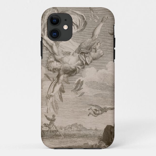 Der Fall von Ikarus, 1731 (Stich) Case-Mate iPhone Hülle (Rückseite)