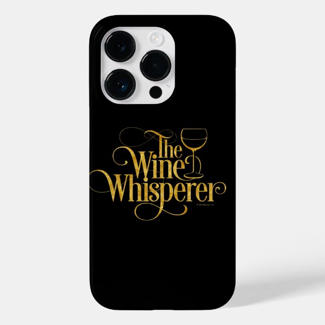 Der Fall "Wine Whisperer Case-Mate" für das iPhone Case-Mate iPhone Hülle (Rückseite)