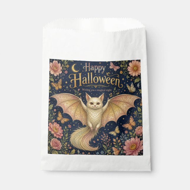 Der fantasievolle geflügelte Begleiter Geschenktütchen (Vorderseite)