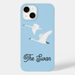 Der Farbblock Schwan Case-Mate iPhone 14 Hülle