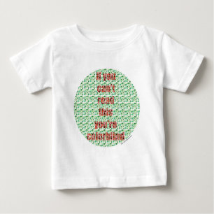 Der farbenblinde Test Baby T-shirt
