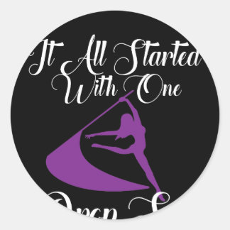 Der Farbschutz startete mit einer Spin-Spin Runder Aufkleber