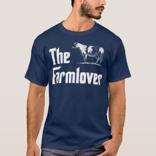 Der Farmlover Funny Cow Farm Kühe Bauer Spaß Fern T-Shirt