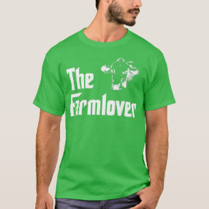 Der Farmlover Funny Cow Farm Kühe Bauer Spaß Fern T-Shirt